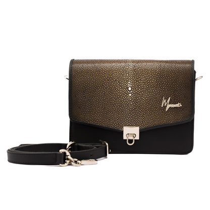 MOSVARTI Bolso estilo Cross body Mod Marruecos (Mantarraya Pulida )