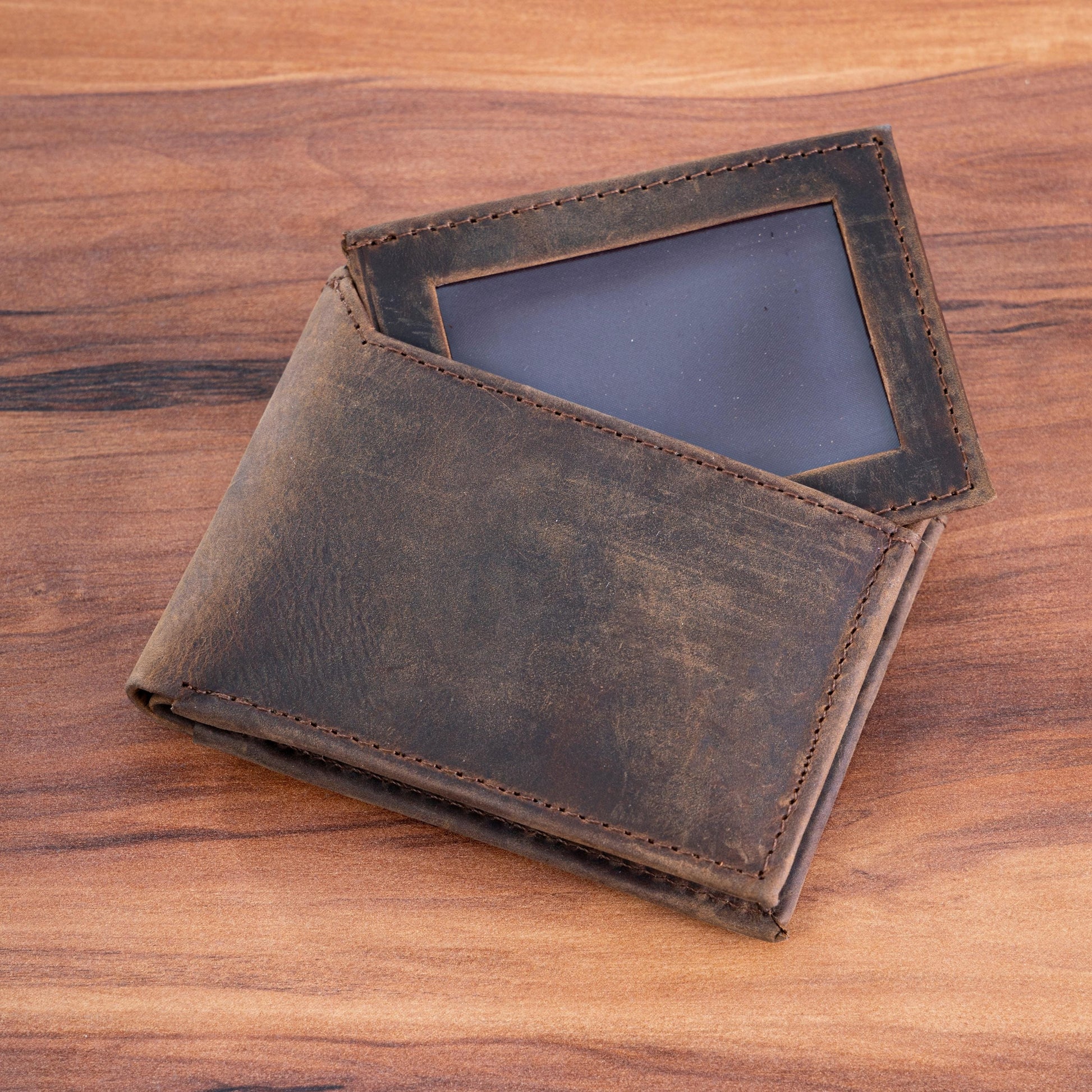 MOSVARTI Cartera caballero con tarjetero Desmontable Mod. ROMA (Crazy Café)