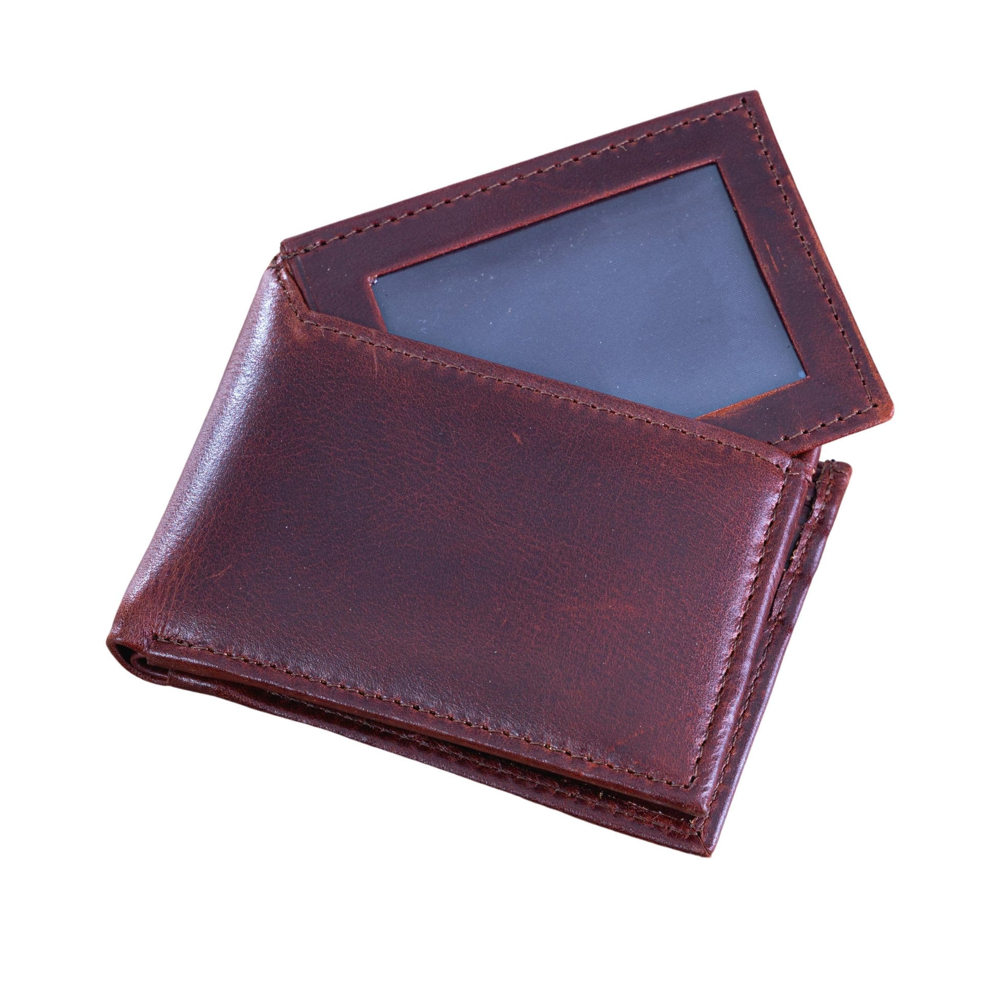 MOSVARTI Cartera caballero con tarjetero Desmontable Mod. ROMA (Pull up Shedron)