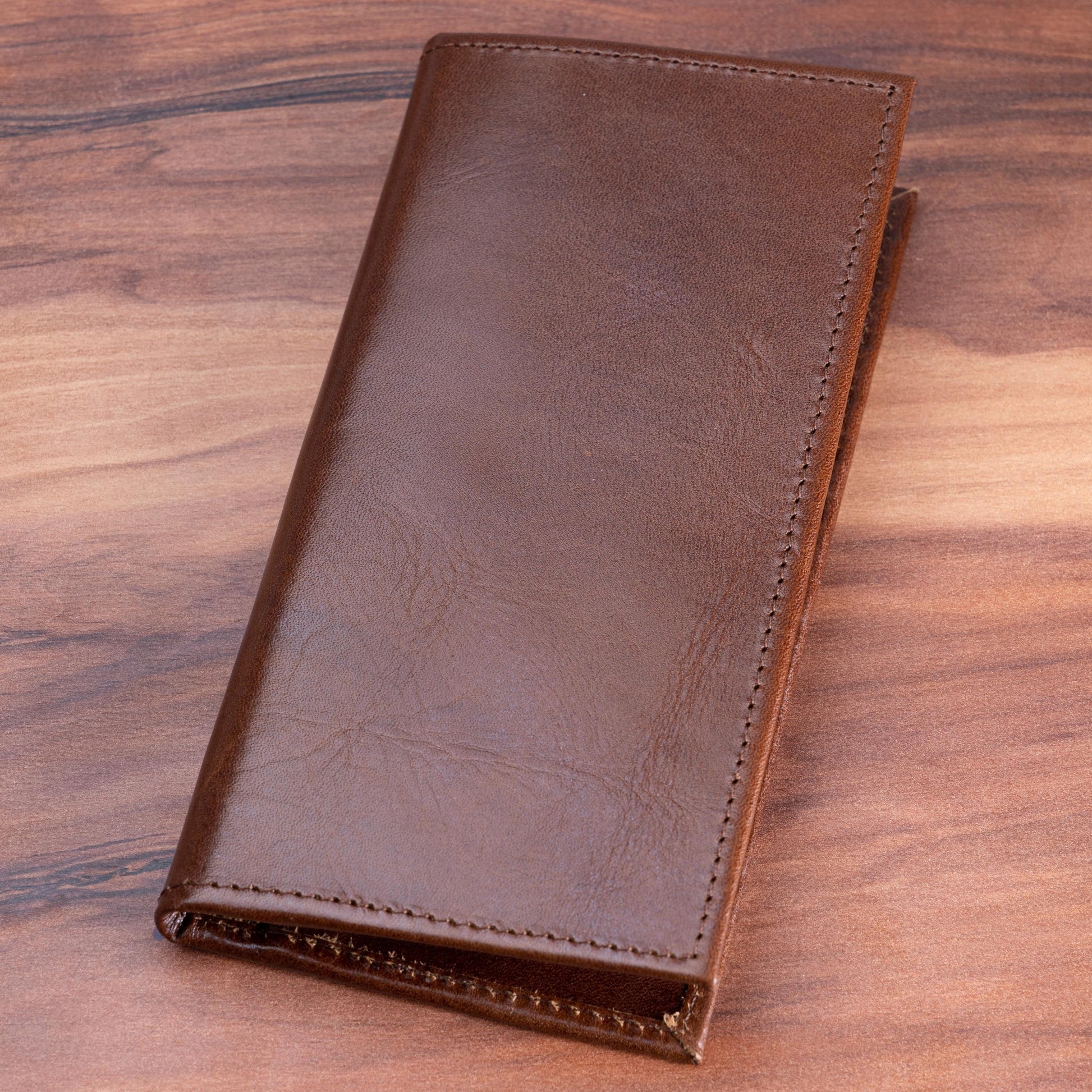 MOSVARTI Cartera Larga estilo Empresarial Mod. Monaco (pull up Roble )