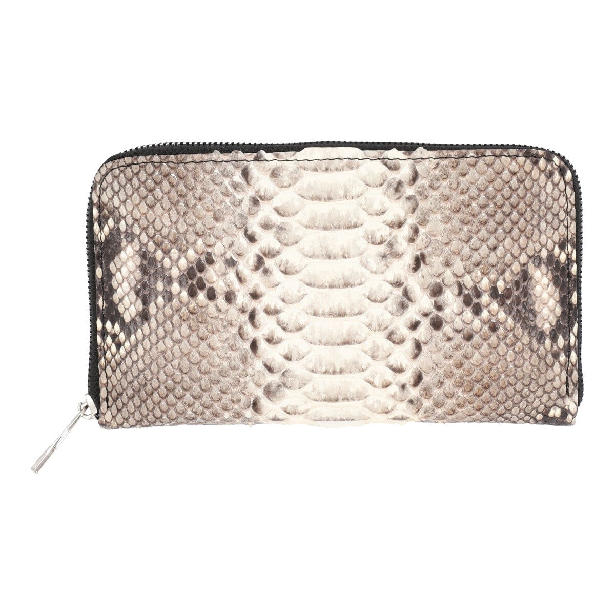 MOSVARTI Cartera para Dama en Piel Genuina de Pitón (Natural)