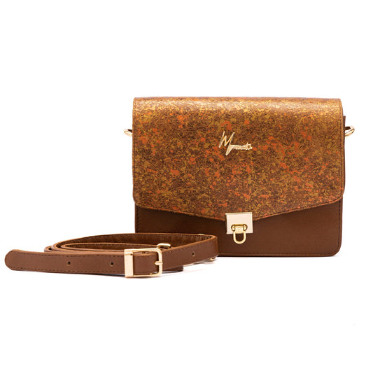 MOSVARTI Copia de Bolso estilo Cross body Mod Marruecos (krak naranja )