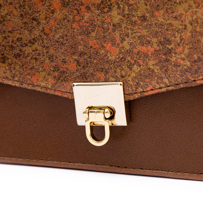 MOSVARTI Copia de Bolso estilo Cross body Mod Marruecos (krak naranja )