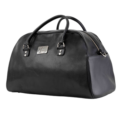 MOSVARTI Maletas Maleta Piel Genuina Elegante mod. Paris (pull up negra )