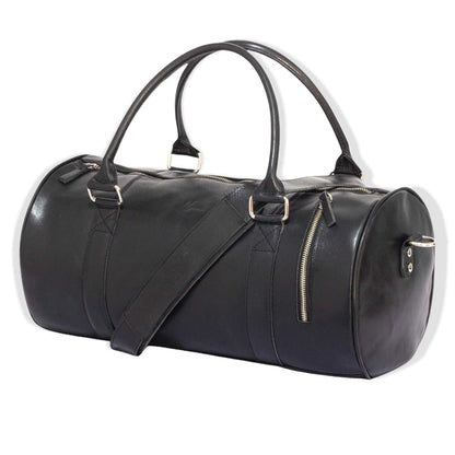 MOSVARTI Maletas Maleta Piel Genuina Mod. Duffle London Gym (pull up Negro)