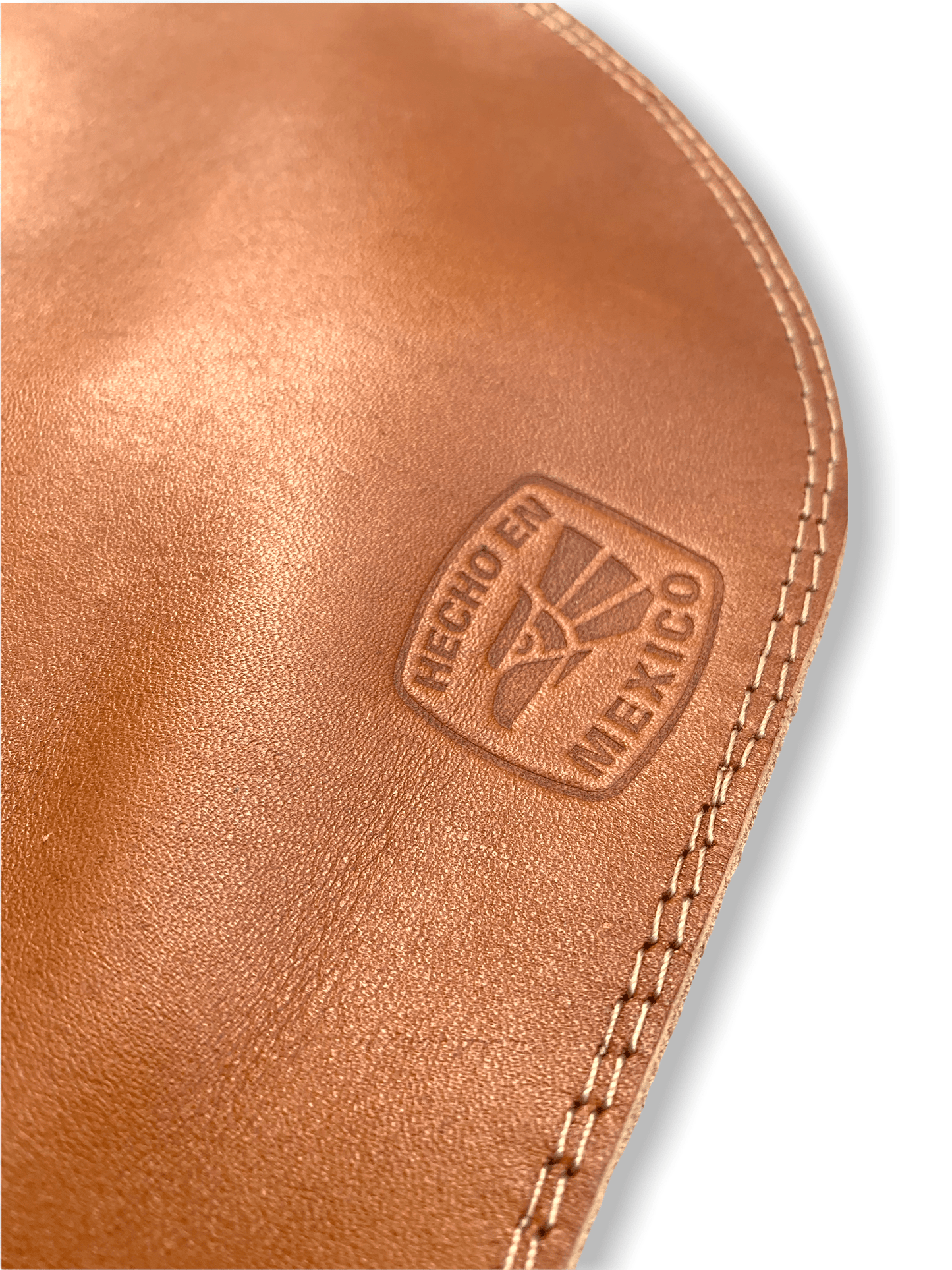 Mosvarti Mandil Piel 100% Genuina Mandil Parrillero Cuero Genuino (Pull up Miel)