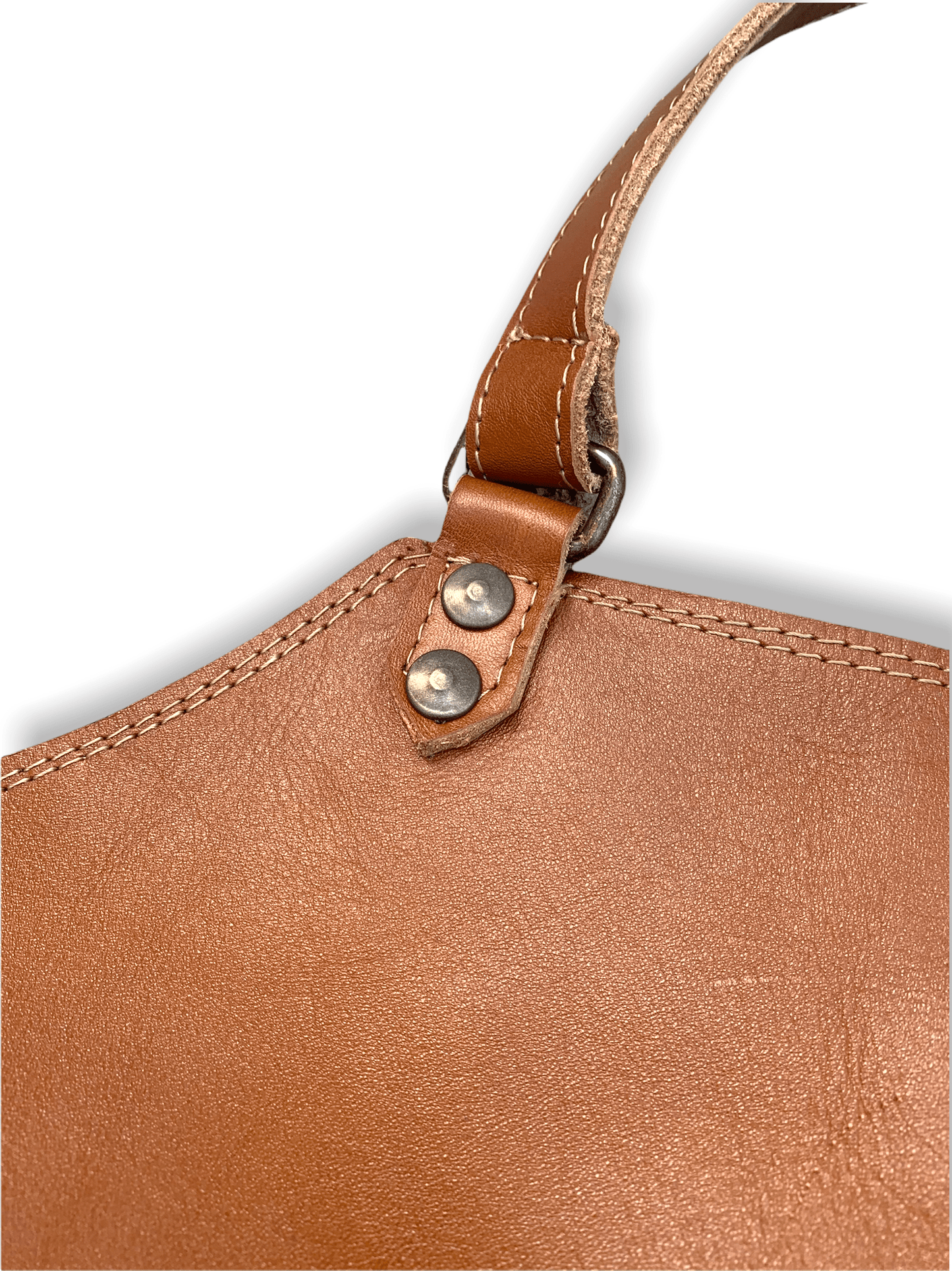 Mosvarti Mandil Piel 100% Genuina Mandil Parrillero Cuero Genuino (Pull up Miel)