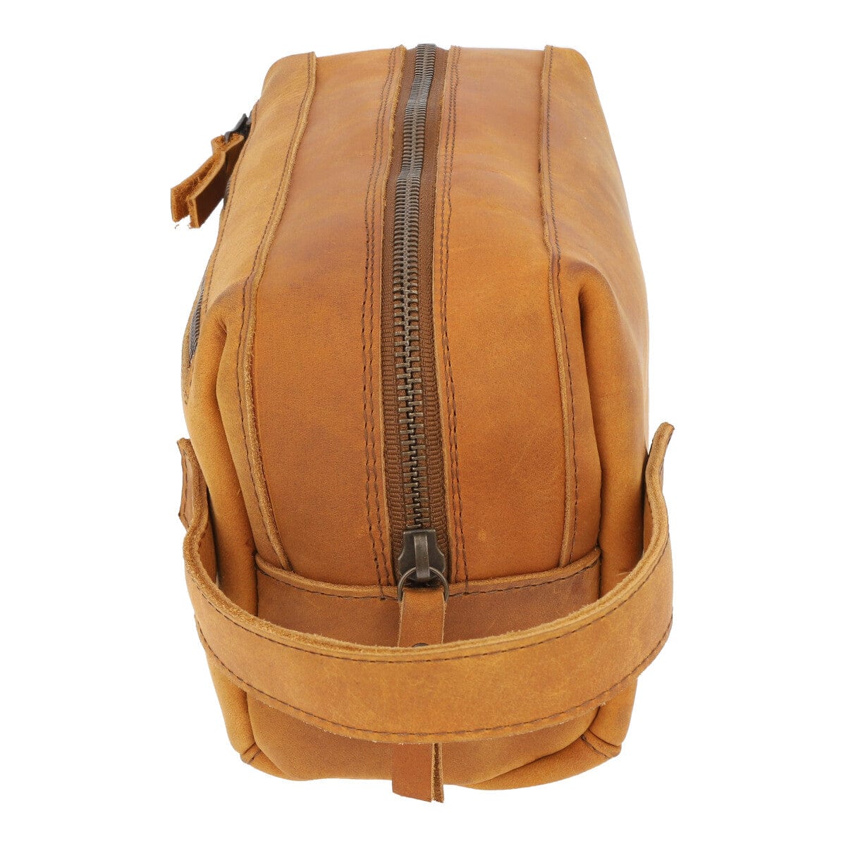 Mosvarti Neceser Sobaquera Piel Genuina Caballero Mod. España  (Crazy Miel)