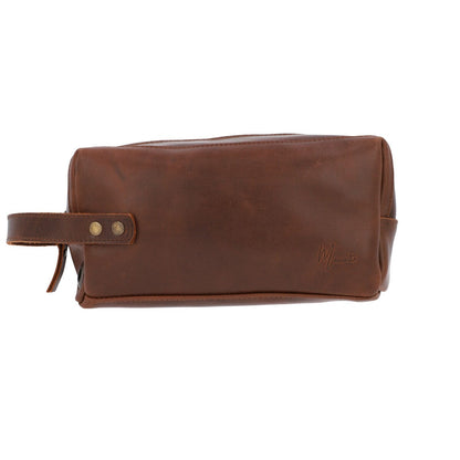 Mosvarti Neceser Sobaquera Piel Genuina Caballero Mod. España  (Pull up Roble)