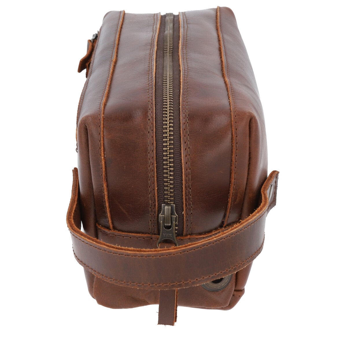 Mosvarti Neceser Sobaquera Piel Genuina Caballero Mod. España  (Pull up Roble)