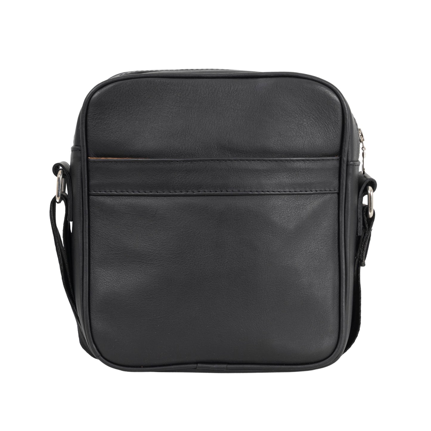 MOSVARTI Poncheras Copia de Bandolera Caballero Mod. India  Piel Bovino/Cuello De Toro Negro